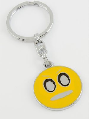 Emoji Metal Anahtarlık-Sarı