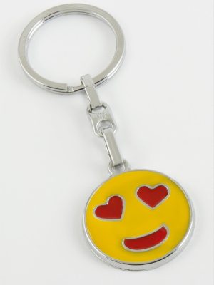 Emoji Metal Anahtarlık-Sarı