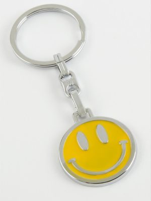 Emoji Metal Anahtarlık-Sarı