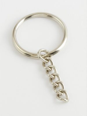 İnce Anahtarlık Aparatı-Gümüş Rengi