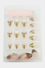 Misyul Taşlı Takma Tırnak 24 Adet-Açık Pembe - Görsel 2