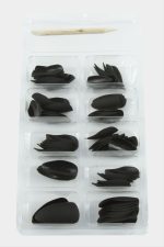 Misyul Badem Mat Takma Tırnak 100 Adet-Siyah - Görsel 2