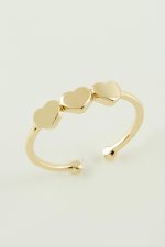 Karışık Lüx Çelik Eklem Yüzük 1 Adet-Sarı - Görsel 2