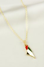 Filistin Mineli Kolye-Sarı - Görsel 2