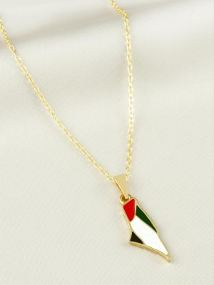 Filistin Mineli Kolye-Sarı