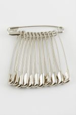 12 Adet Çengel İğne 5,5 cm-Gümüş Rengi - Görsel 3