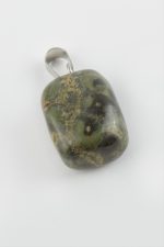 Labradorit Doğaltaş Kolye Ucu-Yeşil - Görsel 2