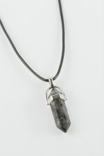 Akik Point Kolye-Gri - Görsel 2