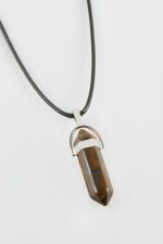 Kaplangözü Point Kolye-Kahverengi