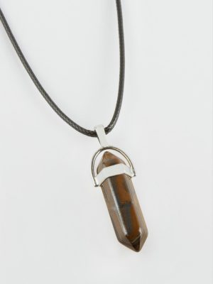 Kaplangözü Point Kolye-Kahverengi