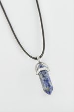 Sodalit Point Kolye-Açık Mavi - Görsel 2