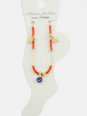 Nazar Miyoki Boncuk Halhal-Turuncu