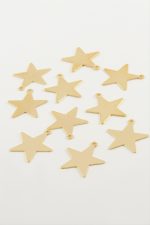 Yıldız Kolye Ucu Aparatı 1 Adet-Sarı - Görsel 2