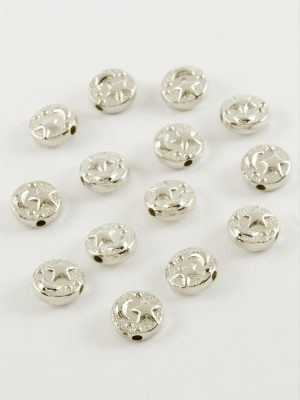 Yıldız Kolye Ucu Bileklik Aparat 1 Adet-Sarı