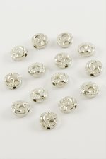 Yıldız Kolye Ucu Bileklik Aparat 1 Adet-Gümüş Rengi - Görsel 2