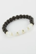 Aytaşı Onix Doğaltaşlı Bileklik-Siyah - Görsel 2