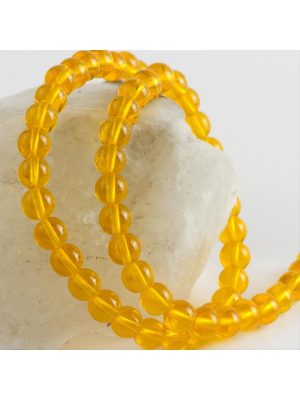 8 mm Cam Taş-Sarı-1