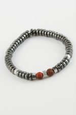 Hematit Ceyt Doğaltaş Bileklik-Antrasit - Görsel 2