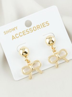 Fiyong Metal Küpe-Sarı