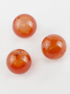 Akik Doğaltaş Kolye Ucu 2 cm-Kahverengi