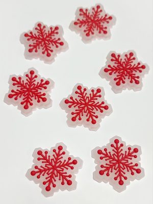 Kartanesi Silikonlu Figür 1 Adet-Kırmızı