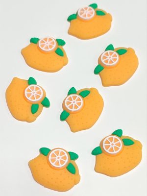 Portakal Silikonlu Figür 1 Adet-Turuncu