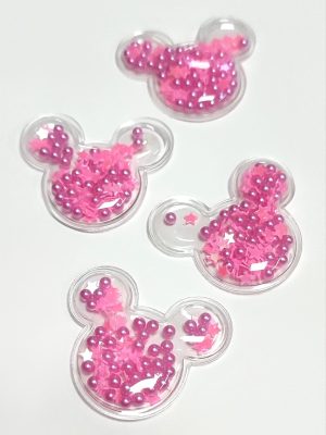 Ayıcık Şeffef Figür 1 Adet-Pembe