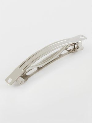 Metal Otamatik Toka 8 cm 1 Adet-Gümüş Rengi