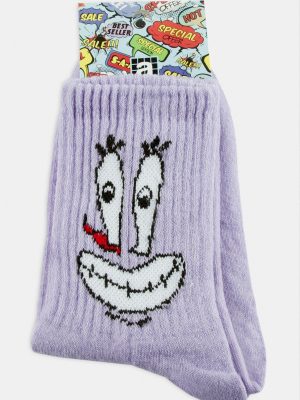 Göz Ağız Kolej Çorap 8X28-Mor