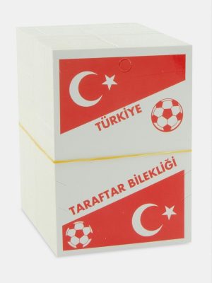 2li Ay Yıldız Taraftar Bileklik Kartı-Kırmızı