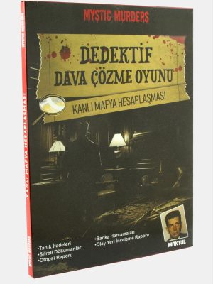 Film Setinde Cinayet Dedektif Dava Çözme Oyunu-Siyah