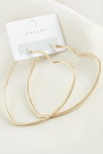 Yıldız Trend Küpe 6 cm-Sarı - Görsel 2