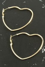 Yıldız Trend Küpe 6 cm-Sarı