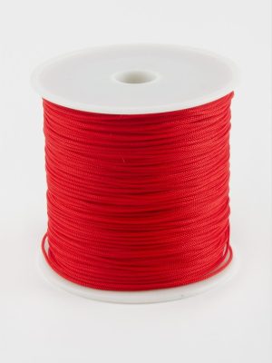 Paraşüt İp 0,8 mm 90 Metre-Kırmızı