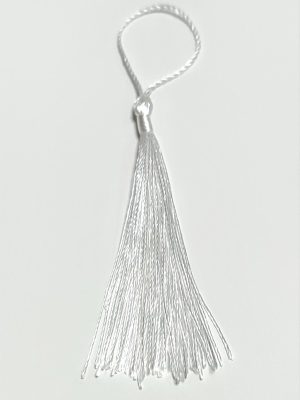 Tesbih Püskülü 1 Adet-Beyaz