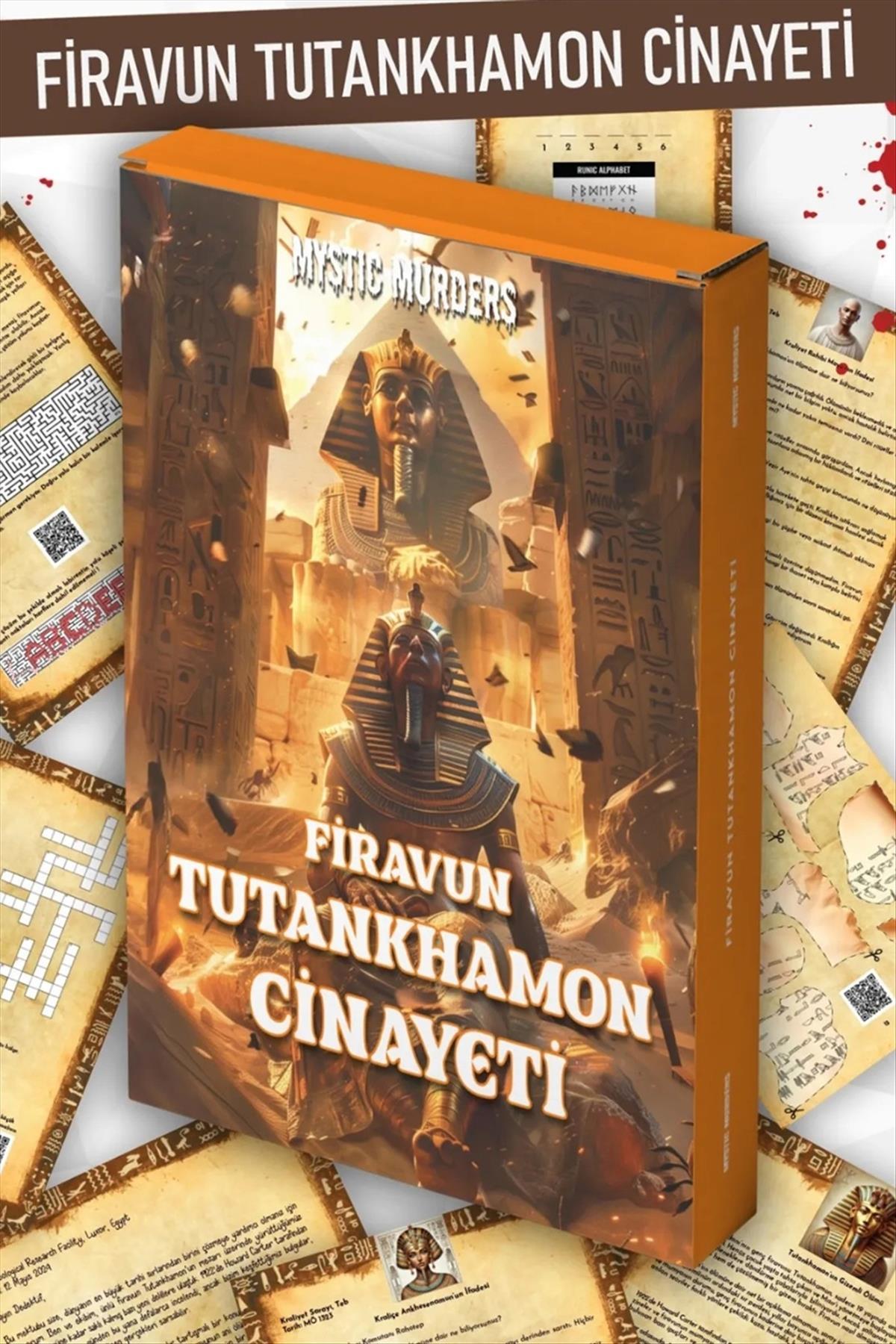 1204618_Firavun-Tutankhamon-Cinayeti-26e0.jpg Firavun Tutankhamon Cinayeti-Sarı - Görsel 1