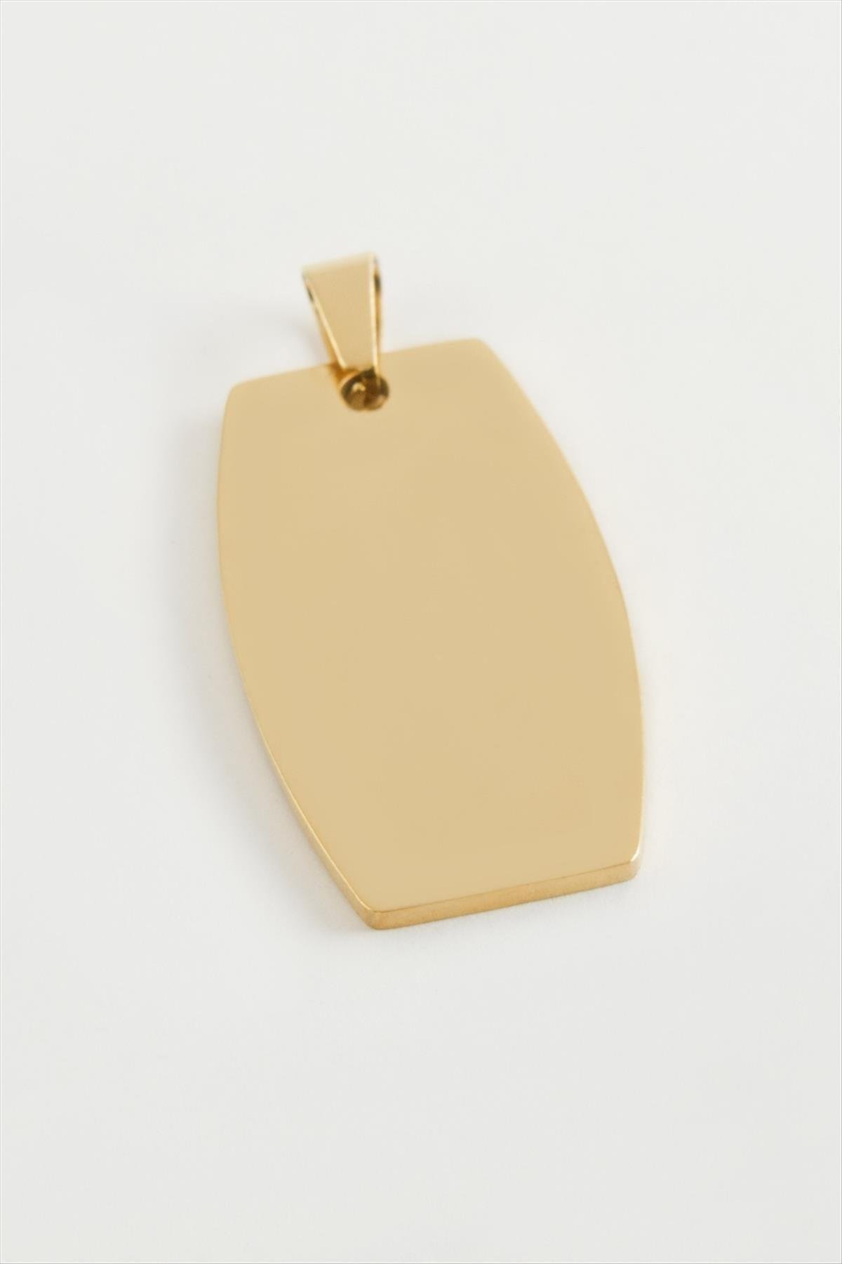 1204639_Dikdortgen-Isim-Yazilabilir-Celik-Kolye-2524.jpg Dikdörtgen İsim Yazılabilir Çelik Kolye Ucu 2,5X4,5 cm-Sarı - Görsel 1