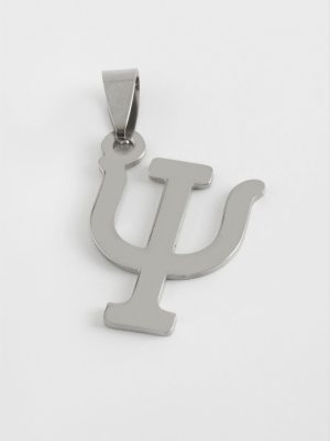 Tırmık Çelik Kolye Ucu 2,5 cm-Gümüş Rengi