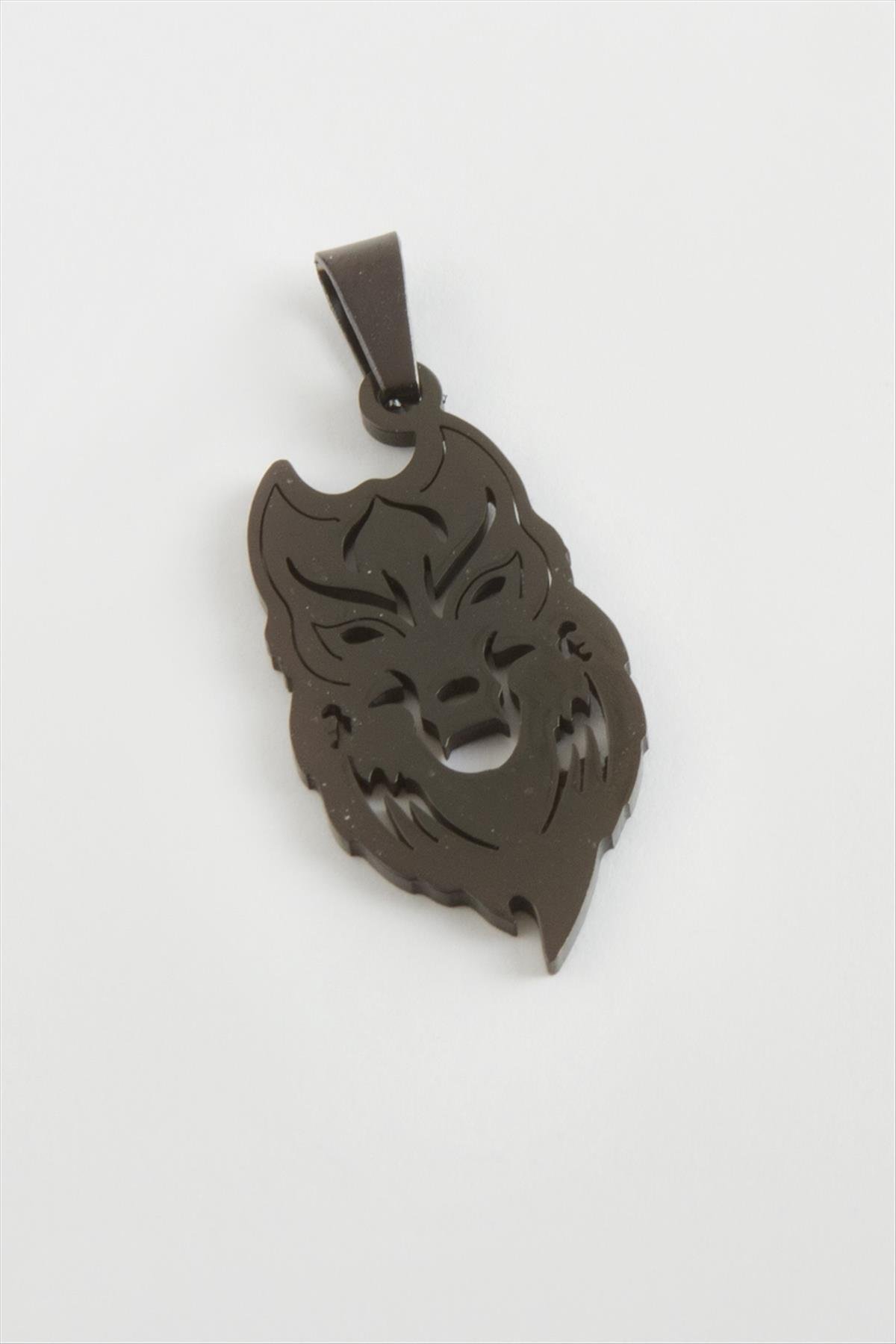 1204752_Kurt-Celik-Kolye-Ucu-3-cm-f36c.jpg Kurt Çelik Kolye Ucu 3 cm-Siyah - Görsel 1