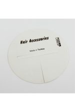 Yuvarlak Saç Aksesuar Kartı-Beyaz - Görsel 4