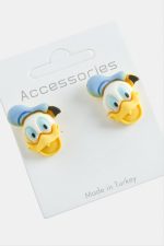 Ördek Çocuk Küpesi-Beyaz - Görsel 2