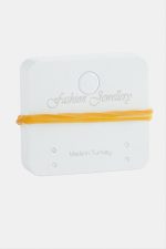 4 Delikli Küpe Kartı 100 Adet-Beyaz