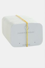 Oval Lüx Küpe Kartı 100 Adet-Beyaz - Görsel 2