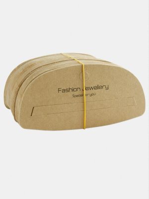 Elips Şal Fular Kartı-Kahverengi