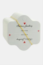 Elmas Kolye Kartı 200 Adet-Beyaz - Görsel 2