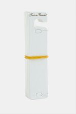 Kelepçe Lüx Dik Kalın Bileklik Kartı 100 Adet-Beyaz - Görsel 2