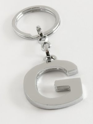 Metal Harf Anahtarlık-G