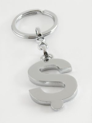 Metal Harf Anahtarlık-Ş