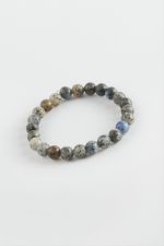 Çocuk Ceyt Doğaltaş Bileklik 6 mm-Açık Mavi