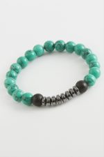 Hematit Ceyt Doğaltaş Bileklik-Antrasit - Görsel 2